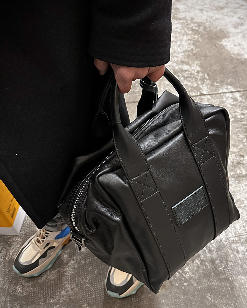 Sac à main femme métallisé Aviator's Kit Bag BB - Manikomio DSGN
